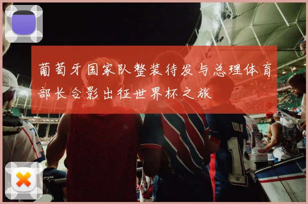 葡萄牙国家队整装待发与总理体育部长合影出征世界杯之旅